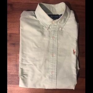 Ralph Lauren Classic fit light green shirt